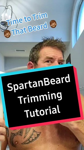 Requested: My Beard Trim Routine. How I get that clean line. #tutorial #beardtutorial #beardedbeast #beardeddads #beardedmen @beardlaws @ironsanctuary