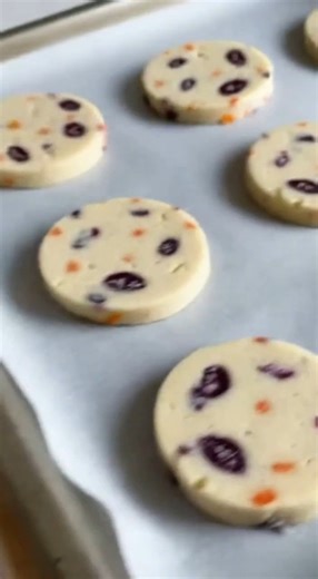 3.7K views · 15 reactions | Cranberry Orange Shortbread Cookies | Easy Recipes | Facebook