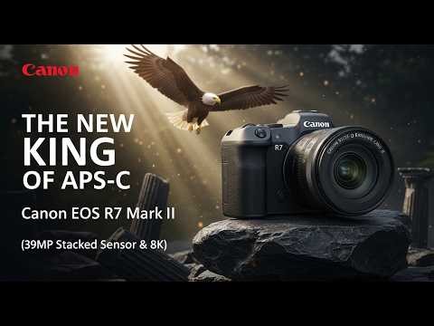 The New King of APS-C: Canon EOS R7 Mark II (39MP Stacked Sensor & 8K)