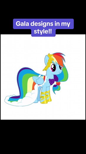 Grand galloping gala outfits are so good 😍 #mlp #mlpfim #rainbowdash #rarity #fluttershy #mylittlepony #grandgallopinggala #digitalart #dtis #eraserreveal