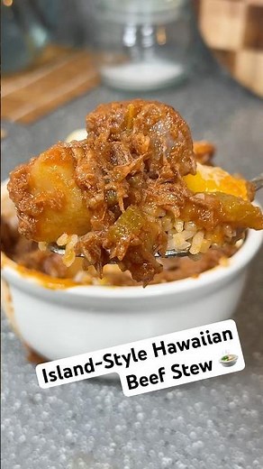 Hawaiian-Style Beef Stew with Egg | Hearty Island Comfort Food Recipe