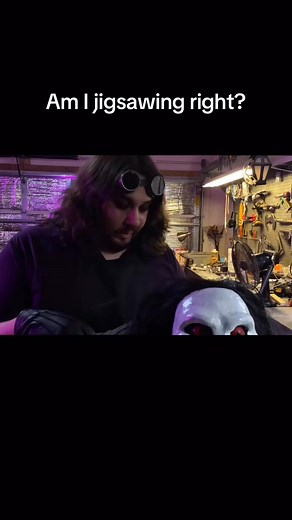 4.2K views · 89 reactions | I may have gotten a little too into styling my Billy the puppet’s hair. There’s a full video on how I made this head on YT if you wanna check that out! #saw #billythepuppet #wig #humor | Tired Craftsman | Facebook