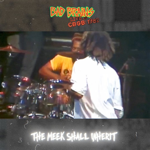 Taken from Bad Brains - Live at the CBGB's 1982 * * * * * * * #badbrains #punk #punkrockk #musichistory #rockandroll #music #hardcorepunkrock #CBGB | Bad Brains