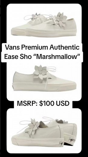 Vans Premium Authentic Ease Sho “Marshmallow” #vans #premium