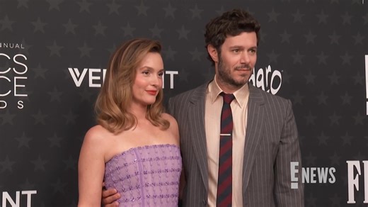 Ariana Grande shared a heartwarming moment with Leighton Meester on the red carpet at the 2026 #CriticsChoice Award. bit.ly/496t4zH | E! News