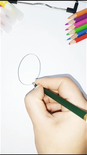 Drawing a Beautiful Pineapple in the Easiest Way! 🍍✨📝