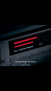 Cry - Mandy Moore ‧ 2001 | Aport Ken Music