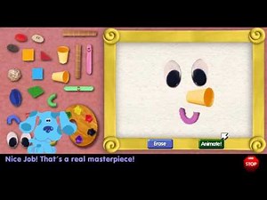 Blue's Clues - Art Appreciation (1998 Shockwave Game)