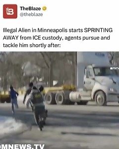Illegal Alien Tries Sprinting Away From Immigration Agents In Minneapolis | Blaze News