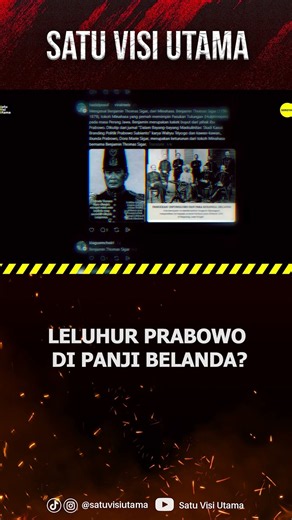 Leluhur Prabowo di Panji Belanda?