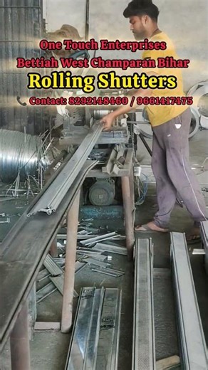 Bihar Best Rolling Shutters Manufacturer #rollingshutters #welding #motorizedgate