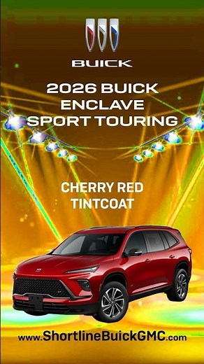 2026 Buick Enclave Sport Touring (Color Spotlight) - Shortline #buick #buickenclave #suv #luxury