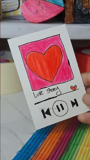 💖 Love Story Handmade Card | Easy DIY