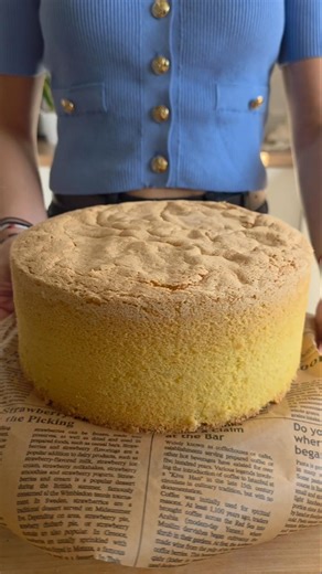 PERFECT SPONGE CAKE / RECIPE #recipe #delicious #cake