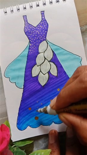 colouring #coloring #coloring dress #coloringadventure #coloringbook