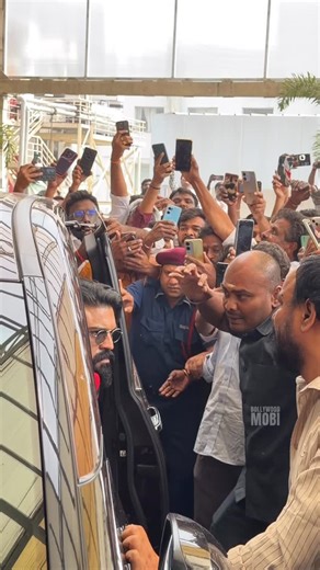 Bollywood on Instagram: "Ram Charan Shields Daughter Klin Kaara As He Gets Mobbed By Fans Outside Hospital😳 . #ramcharan #bollywoodmobi #vs"