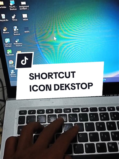 Besarin Kecilin Icon Desktop Windows Cepat