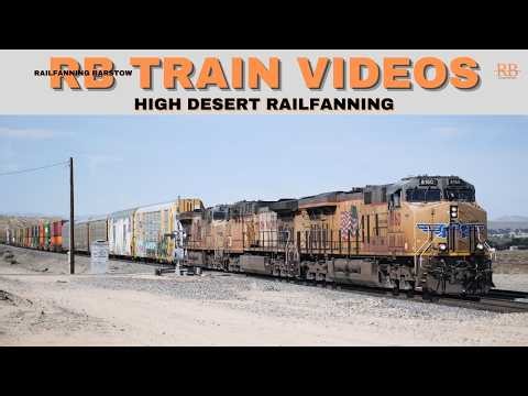 Desert Z Trains Intermodal Stacks and More