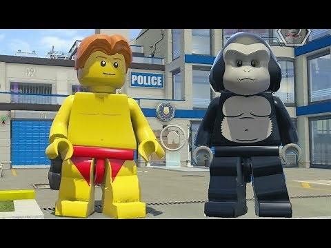 LEGO City Undercover - Police Station 100% Guide + Super Minifigure Cheat (100% Game Completion)