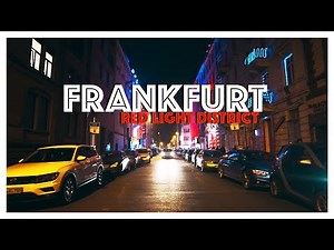FRANKFURT GERMANY-RED LIGHT DISTRICT-WALKING TOUR FEBRUARY 2023