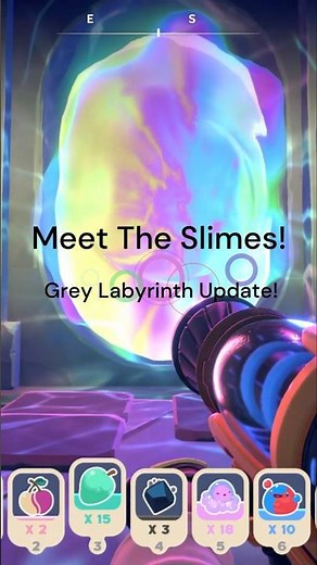 Meet The Slimes - Grey Labyrinth Update! #slimerancher #monomipark #games #update #slime