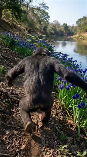 Chimpanzee Rescue Tiger Cubs From Cobra Snake #rescue #wildlife #animals