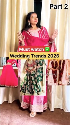 Top Indian Wedding Trends 2026 Modern Bride & Groom Style Ideas 💍 #lehenga #youtubeshorts#marriage