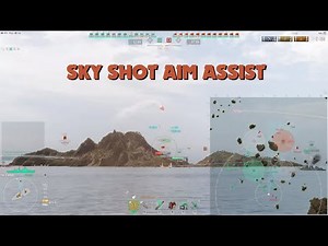 Sky shot aim assist