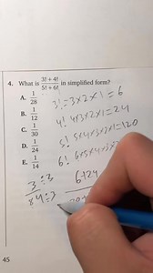 Factorial #even #math #study #learnontiktok #yourbummymathtutor #factorial #school | Math Hack