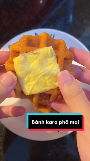 Cách làm bánh karo phô mai trong 2 phút