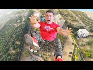 قفزت حرّ من ارتفاع 15 متر