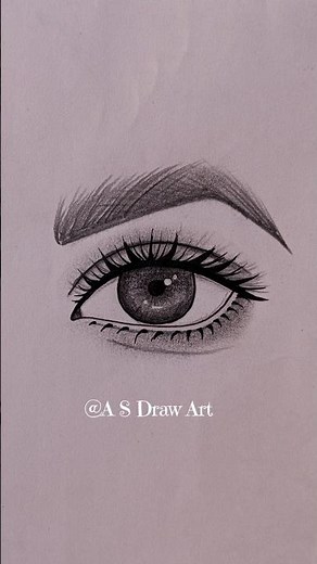 How to Draw a Realistic Eye Step-by-Step (Pencil Sketch✨ Tutorial)