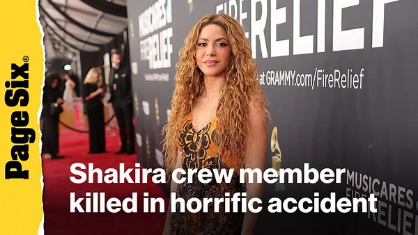 Shakira crew member crushed to death in horrific accident days before Brazil show