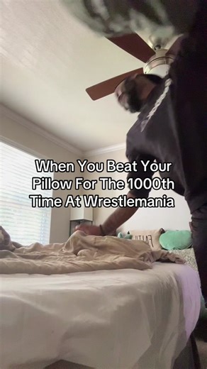 WWE Wrestling TikTok Rivalry: Pillow Beating at Wrestlemania