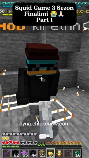 Squid Game in Minecraft: A Unique Chicken Adventure