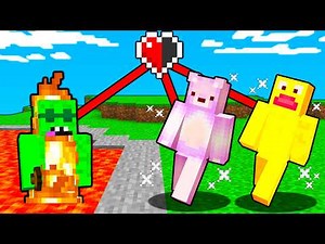 Minecraft, But We Share ONE HEART...