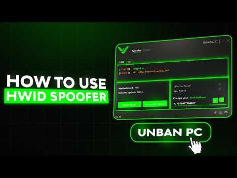 How To Use A HWID Spoofer To Bypass ANY Ban! (Full Tutorial 2026)