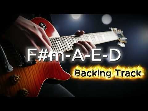 F#m-A-E-D Backing Track