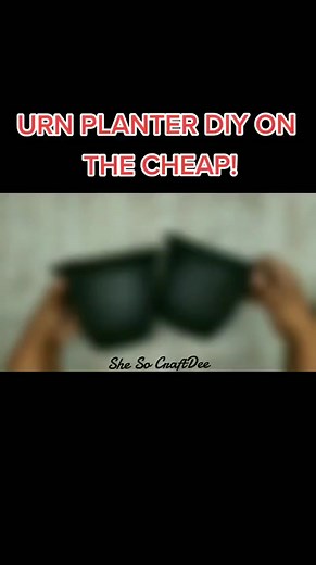 DIY Urn Planter Decor made with Dollar store tems and IKEA greenery balls! #urnplanter #highenddecor #diyplanter #urnplants #dollartreediy #dollartree #dollartreecrafts #originalcrafts #dollartreehacks #dollartreedecor #diyhomedecor #shesocraftdee #dollartreediy #diycrafts #deehart #youtube