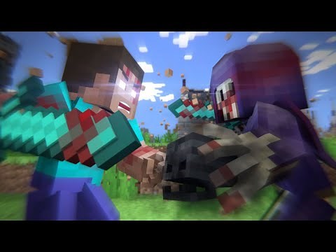 Demons - Herobrine vs Dreadlord (Minecraft Music Video)
