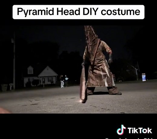By far my best creation yet! #halloween #costume #halloweencostume #pyramidhead #silenthill #pyramidheadcosplay #silenthill2 #horror #diy #scary