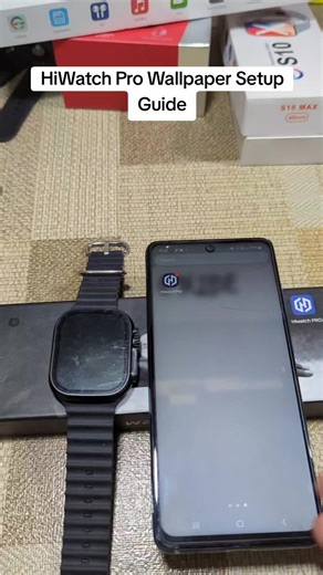 HiWatch Pro Wallpaper Setup Guide for Smartwatch