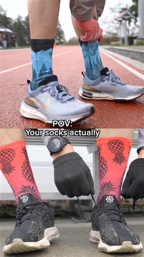 Outway socks don’t slip, slide, or shimmy down your leg—they just stay. Plus, we make designs for literally everyone: 🧦Retro stripes 🧦Abstracts 🧦Florals 🧦Gradients 🧦Animals 🧦Fun food prints 🧦Clean basics Adjustment-free comfort meets design obsession. | OUTWAY