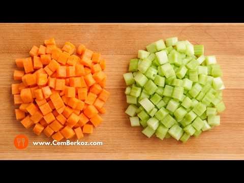 Mastering Small Dice with a Chef’s Knife