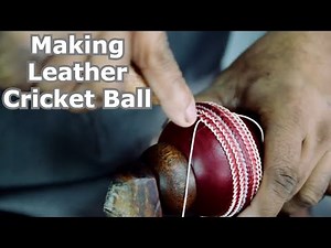 How to make Cricket Ball | How to make Leather Cricket Ball | Making Leather Cricket Ball Idea