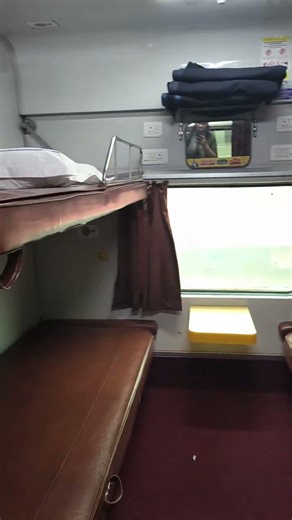 First Time Traveling in 1st AC Coach 😍 #shorts