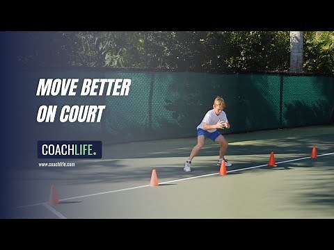 Improvement Movement efficiency and recovery with crossovers and split steps