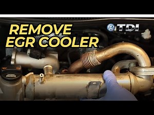 VW TDI Remove EGR Cooler