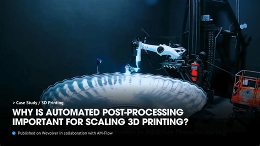 Automated post-processing is essential for scaling 3D printing, which faces bottlenecks due to manual sorting and finishing steps. This article discusses how companies like AM-Flow use AI, robotics, and computer vision to streamline tasks like sorting, quality control, and packaging, boosting efficiency and reducing costs. Learn more: https://wevlv.co/40zQU2J #3dprinting #robotics #technology #engineering #stem #innovation #computervision #additivemanufacturing | Wevolver.com