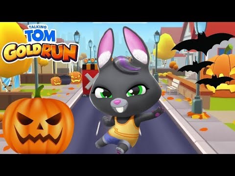 Talking Tom Gold Run Halloween 2025 - Talking Becca
